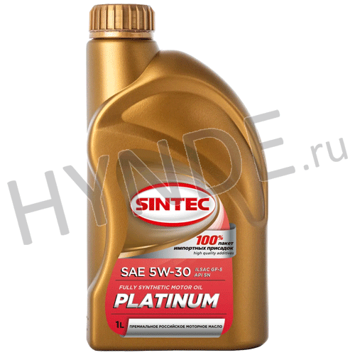 Масло моторное синтетика Platinum 5W30 (1л)
