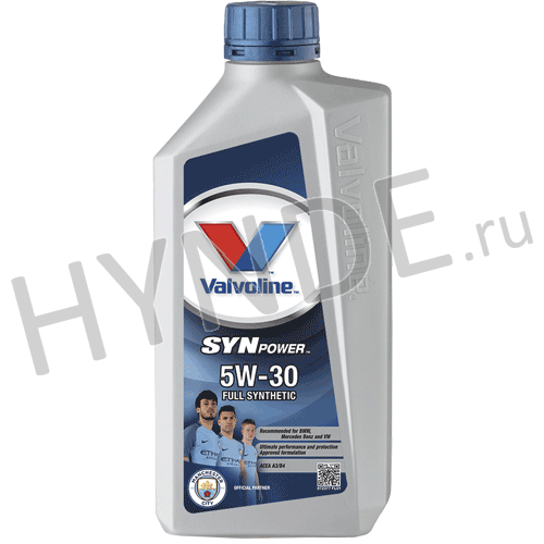 Масло моторное синтетика Valvoline SynPower FE 5W30 (1л)
