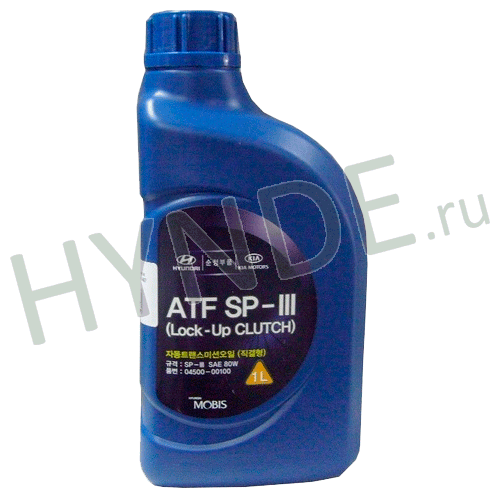 Масло трансмиссионное полусинтетика для АКПП ATF SP-III (1л)