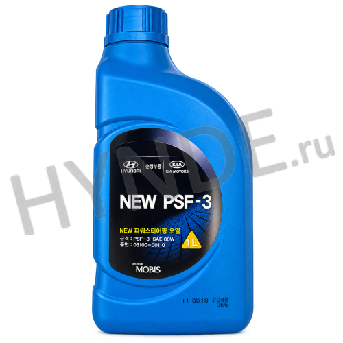 Жидкость ГУР красная полусинтетика Ultra PSF-3 80W (1л)