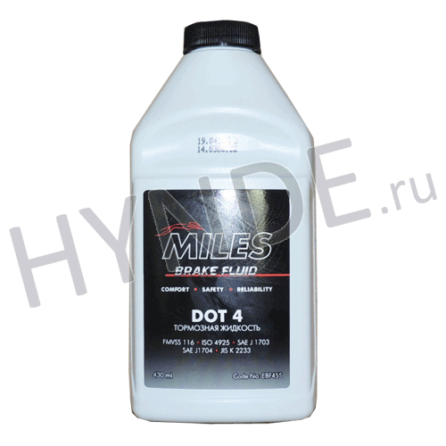 Жидкость тормозная DOT4 (0.43л)