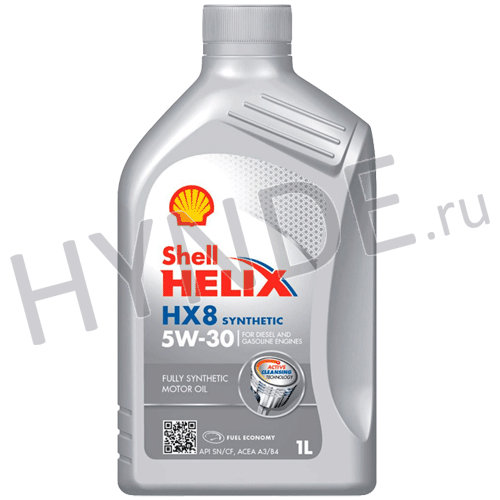 Масло моторное синтетика Shell Helix HX8 5W30 (1л)